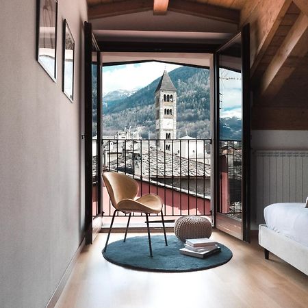 Penthouse Con Vista 6 Minuti Dal Bernina Express Tirano Exterior foto